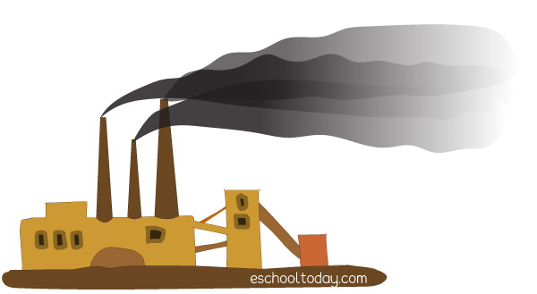 Emissions from factories