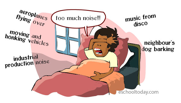 What does noise pollution mean?