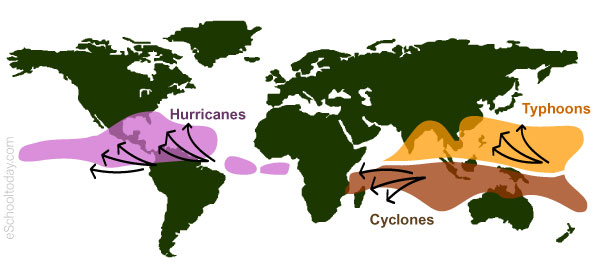 Hurricane terminology – Eschooltoday